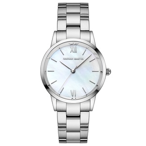 Reloj de Pulsera de Cuarzo para Mujer, Elegante, con Esfera de Concha de Perla, Brazalete de Acero Inoxidable, Números Romanos, 3BAR, Estilo Casual de Negocios, Venta al Por Mayor - Product Image 2