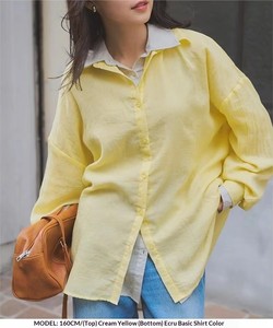 Nuova Moda Sexy Crop Top con Maniche Lunghe e Bottoni, Collo Tondo, Camicetta <span class=keywords><strong>in</strong></span> <span class=keywords><strong>Tulle</strong></span>, Abbigliamento Streetwear Estivo Casual da Donna - Product Image 5