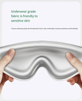 Nouveau Masque de Sommeil 3D en Coton de Luxe 2026 pour Voyage d'Affaires, 100% Anti-Lumière, Super Doux, Surdimensionné, Personnalisable, Original