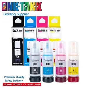 Tintas Tinta 003 Botol Kompatibel Warna Premium Tinta Pewarna Isi Ulang Berbasis Air untuk Epson L3110 L1110 L3116 L3150 L3156 Printer