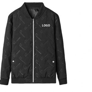 Men's Winter Warmth Stand Collar Thick <b>Padded</b> Breathable Plus Size Zipper Jackets Casual New Fashion Style - Product Image 5