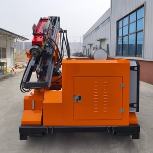 2026년형 고품질 태양광 파일 드라이버, 스파이럴 드릴링 장비, 크롤러 180HP 재고 보유 - Product Image 2