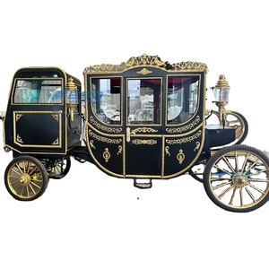 Carruaje Eléctrico de Lujo sin Caballos para Bodas y Turismo, Vehículo de Boda Único y de Lujo, Transporte Especial para Recorridos - Product Image 1