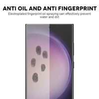 Protection d'écran en verre trempé 9H personnalisée en usine pour Samsung S24, compatible avec le déverrouillage par empreinte digitale, film protecteur d'écran