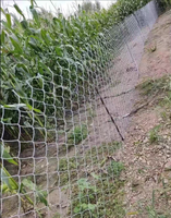Clôture de ferme de haute qualité en fil de fer tissé galvanisé à chaud avec articulations à charnière pour la sécurité du bétail