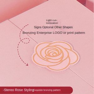 Caja de Regalo Cosmética Premium para San Valentín o Cumpleaños, con Cierre Magnético, Forro de Satén, Cartón Gris, Marca Personalizada SB03, Papel - Product Image 4