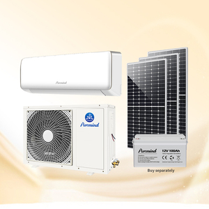 เครื่องปรับอากาศพลังงานแสงอาทิตย์ระบบ9000-24000Btu DC แบบแยก R32ไฮบริดสำหรับโรงแรมบ้าน - Product Image 1