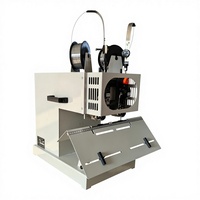 Machine de reliure automatique à grande vitesse pour points plats et points chevalet, Agrafeuse électrique à double tête Hohler, Épaisseur de reliure maximale 8 mm