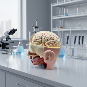 Modèle d'anatomie de l'artère crânienne humaine avec cerveau - Modèle de dissection de l'artère cérébrale pour l'enseignement de <span class=keywords><strong>la</strong></span> <span class=keywords><strong>neurosciences</strong></span> - Product Image 5