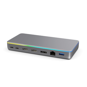 Colorii CD100 ดิสเพลย์ลิงค์ ด็อกกิ้งยูเอสบีซี รองรับจอภาพสามจอ พร้อมอีเธอร์เน็ต 2.5G HDMI 8K@30HZ 4K@60HZ DP 10Gbps สำหรับ <span class=keywords><strong>Mac</strong></span> - Product Image 5