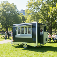 Food Truck pour café et repas, Food Truck avec cuisine complète et alimentation solaire, Food Truck italien, Food Truck Afrique du Sud
