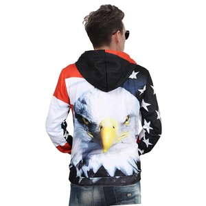 Sublimación completa Impresión 2020 Own Your Demand USA FLAG EAGLE Sudadera con capucha 6xl Sudaderas con capucha - Product Image 3