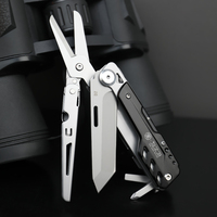 Couteau multifonction professionnel détachable 7-en-1 Xhandle MT-07 avec lame en acier D2, ciseaux, équipement EDC, fabriqué en Chine, support ODM/OBM