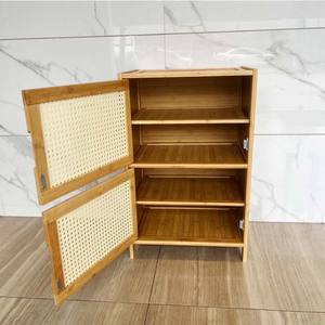 WDF-Gabinete de bambú para sala de estar, gabinete de habitación, nuevo diseño - Product Image 3