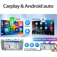 Autoradio Android 13 pour Toyota Camry 2006 2007 2008 2009 2010 2011 Écran tactile HD 8 pouces Auto Stereo CarPlay GPS Navigation