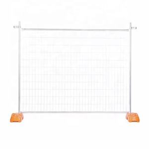 Panneaux de clôture temporaire <span class=keywords><strong>en</strong></span> treillis métallique <span class=keywords><strong>pour</strong></span> chantier, barrière de sécurité mobile <span class=keywords><strong>en</strong></span> grillage <span class=keywords><strong>pour</strong></span> sites industriels et aéroports - Product Image 3