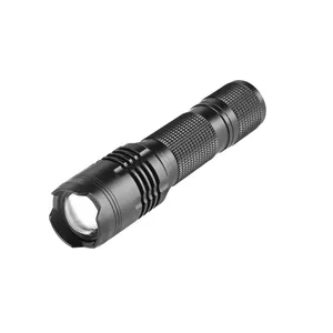 Nieuwe High Lumen Easy Carry Met Clip 230lm Draagbare Aluminium Xpg2 Zoom Mini Pocket Led Zaklamp