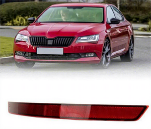 Luce Riflettente per Paraurti Posteriore, Ricambio per <span class=keywords><strong>Skoda</strong></span> <span class=keywords><strong>Superb</strong></span> 2015-2022 |   OEM 3V5945106 3V5945105 - Product Image 1