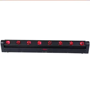 Mitushow luz de led 8x10w rgbw 4 em 1 feixe de movimento