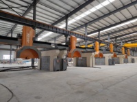 Machine de découpe de haute précision pour l'industrie de la pierre, pour la découpe de dalles de granit et de marbre, modèle populaire 55KW