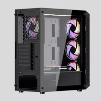 GAMEMAX-boîtier de jeu personnalisé pour ordinateur, boîtier pour tour moyenne, boîtier pour ordinateur
