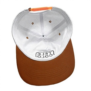 Custom 2D Embroidery Two Tone 6 Panel <b>Flat</b> Brim Snapback <b>Hat</b> for Adults Streetwear Vietnam Made High Quality Four Seasons Style - Product Image 4