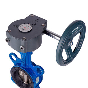 Amico Cast Iron Butterfly Valve With Rubber Seal Manual Handle For Water Flow Control Two Way Room Temperature Type - Product Image 3