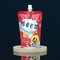 Fabrieksgemaakte 180ml 200ml melkthee drank sap vloeibare verpakking zuigzak fruitpuree gelei staande drinkzak met tuit
