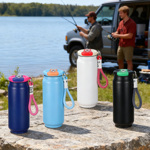 Nouvelle tasse en forme de canette de soda de 400 ml avec logo personnalisé, gobelet isotherme portable pour les voyages - Product Image 5