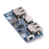 Type-C Port de charge double USB Power Bank carte d'alimentation Mobile Power Bank bricolage carte mère Boost Module 5V 2.4A