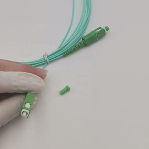 G657A2 cordon de raccordement à <span class=keywords><strong>fibre</strong></span> optique aqua noir jaune pointe claire <span class=keywords><strong>jarretière</strong></span> SC/APC 1.6mm 3.5m 4m Jarretiere fibres optiques échantillon gratuit w - Product Image 5