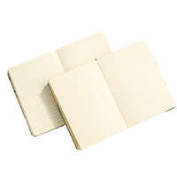Gran oferta, diario en espiral de lujo A5/A6, 132 hojas, cubierta de tela bordada de Camelia blanca, cuaderno de tapa dura, papel compensado