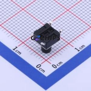 K2-1102SP-I4SC-04 Tactile Switch SMD-4P,6x6mm Switch 2.5N Vertical Mount 6mm 6mm - Product Image 2