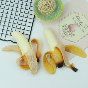 Juguete Antiestrés de Simulación de Plátano Pelable, Estilo TikTok, Pequeño, para Apretar y Ventilar, Bola de Descompresión, Artefacto de Descompresión de Moda - Product Image 4