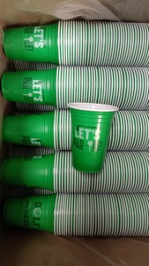 16oz Chất lượng cao PP nhựa màu đỏ ly cho Đảng bia <span class=keywords><strong>Pong</strong></span> sử dụng cho các bên và quán bar - Product Image 4