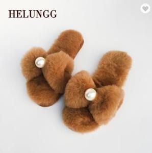 2024 in vogue New Model Winter Warm <strong>Wool</strong> Home Indoor <strong>Slippers</strong> for Women - Product Image 4