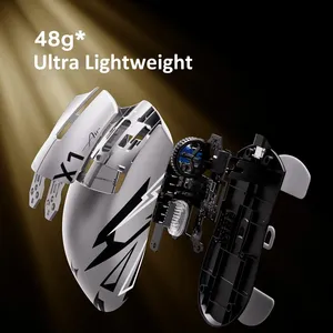 Souris de jeu sans fil <span class=keywords><strong>ATK</strong></span> Blazing Sky X1 Air Plus PAW3955 Master Dual 8K 48g 850IPS 75G légère ergonomique double mode 0.163ms - Product Image 4