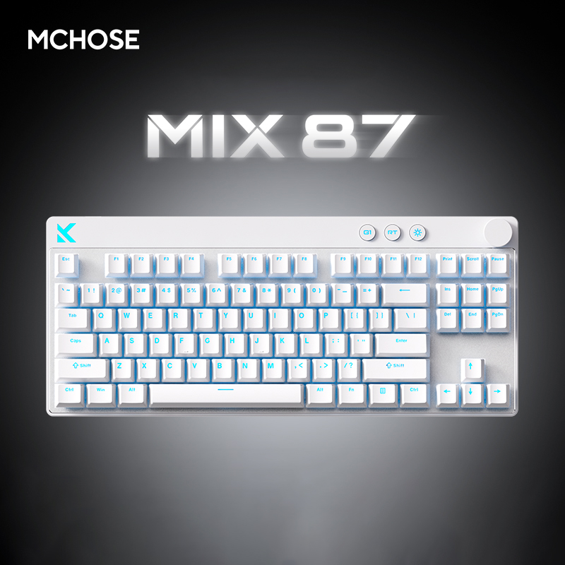 Mchose Mix87 RGB 8000hz Gaming Wired Mechanical Magnetic Switch