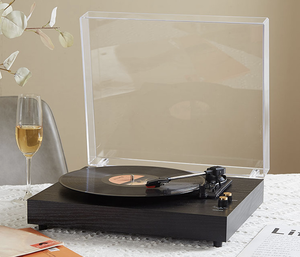 Beliebte 3 Geschwindigkeiten Home <span class=keywords><strong>Audio</strong></span> HiFi-Grammophon-Player Vintage Plattenspieler Vinyl-Plattenspieler 3-Gang-Retro-LP-Plattenspieler - Product Image 3