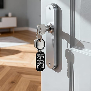 Portachiavi Personalizzato <span class=keywords><strong>per</strong></span> la Festa del Papà, Regalo da <span class=keywords><strong>Figlia</strong></span> o Figlio, Idea Regalo <span class=keywords><strong>per</strong></span> <span class=keywords><strong>Compleanno</strong></span>, Natale, Ringraziamento - Product Image 6