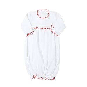 <span class=keywords><strong>Camicia</strong></span> <span class=keywords><strong>da</strong></span> <span class=keywords><strong>notte</strong></span> in <span class=keywords><strong>cotone</strong></span> puro bianco monogramma per bambini - Product Image 6