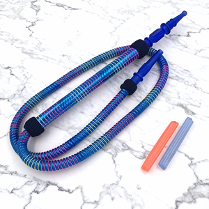 Mangueras de Plástico Acrílico en Espiral Coloridas para Narguile, Accesorios para Narguile, Tabaco, Artículos para Fumar - Product Image 6