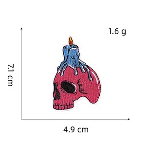 핑크 시리즈 패션 소녀 수제 자수 철 패션 소녀 패치 - Product Image 4