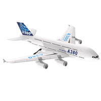 Jouet d'avion en mousse télécommandé pour l'extérieur 2 canaux RC planant avion à aile fixe modèle d'avion gyroscope en mousse EPP