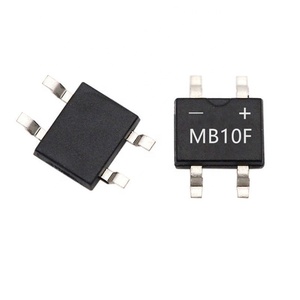 Cam pasifleştirilmiş köprü doğrultucu 1A köprü doğrultucu MB10F MB10S orijinal stokta toptan MBS çip elektronik bileşenler - Product Image 2