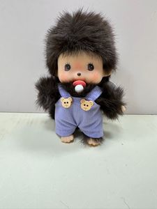 Vente en gros Nouveau Munchki Monkey 15cm Peluche Marionnette Motif animal de maternelle Jouet pour machine à griffes pour filles avec porte-clés - Product Image 6