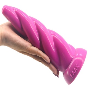 Dispositivo de Masturbación Femenina FAAK, Simulador de Pene de Silicona, Tapón Anal, Palo de Masaje, Productos Sexuales - Product Image 4