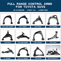 XZH Convient pour le bras de suspension supérieur avant du pick-up Toyota Hilux Vigo, OE48630-0K040, 48610-0K040