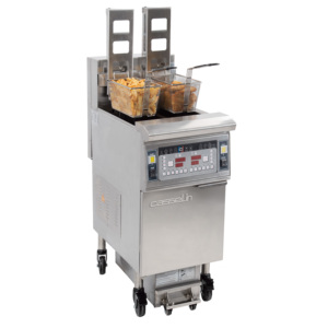 Friteuse électrique 17 kW avec levage et filtration automatiques 2x12 litres - Product Image 1