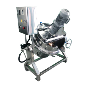 Prezzo di fabbrica industriale cibo rivestito <span class=keywords><strong>bollitore</strong></span> con frullatore in acciaio inox sanitario salsa basculante marmellata caldaia di <span class=keywords><strong>riscaldamento</strong></span> elettrico - Product Image 2